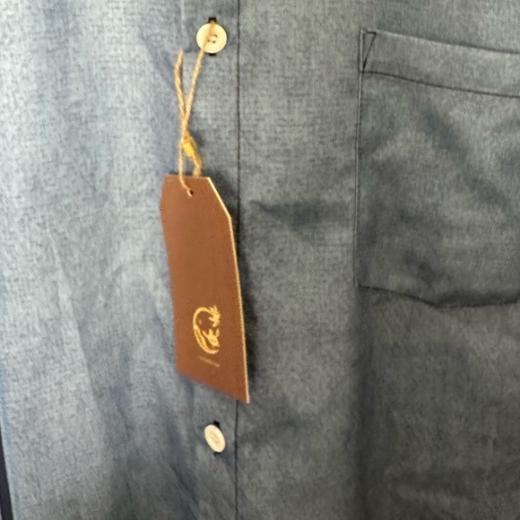 HARDADDY Short Sleeve Men’s Bowling Shirt Size 2XL Blue NWT - Picture 4 of 4